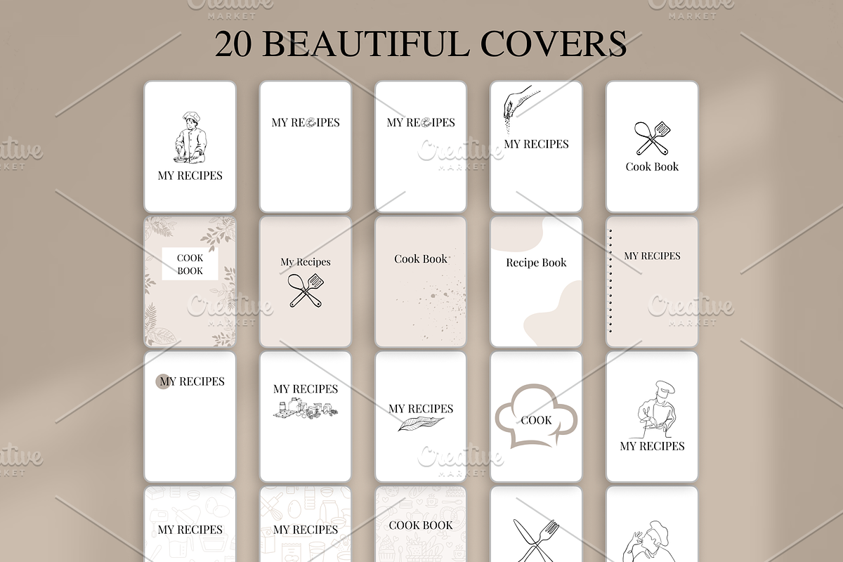 Digital Recipe Book, a Templates & Theme by Digital_Mind (Photo 7 of 9)