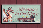 New Valley - Pixelate Italic Serif, a Serif Font by Typia Nesia (Thumbnail 13 of 15)