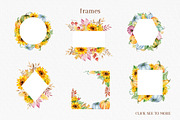 Watercolor Autumn Pumpkins Clipart, a Seasonal Illustration by SvetaArtStore (Thumbnail 9 of 15)