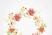 Rustic Autumn Watercolor Floral, a Pattern Graphic by Deckar_art (Thumbnail 4 of 8)