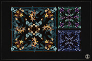 THE ORCHIDS seamless vector pattern, a Pattern Graphic by C & G (Thumbnail 3 of 9)
