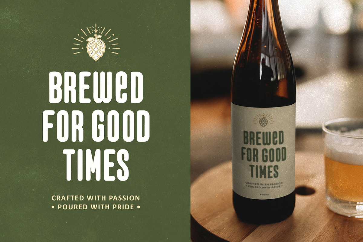 Briklans Round Condensed Sans Font, a Sans Serif Font by Maulana Creative (Photo 4 of 7)