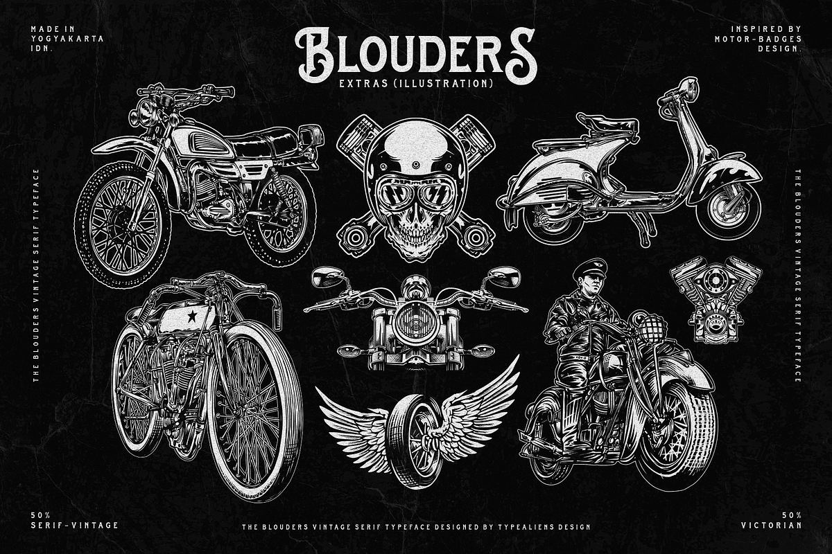 OKA - Blouders, a Serif Font by ilhamtaro (Photo 10 of 10)