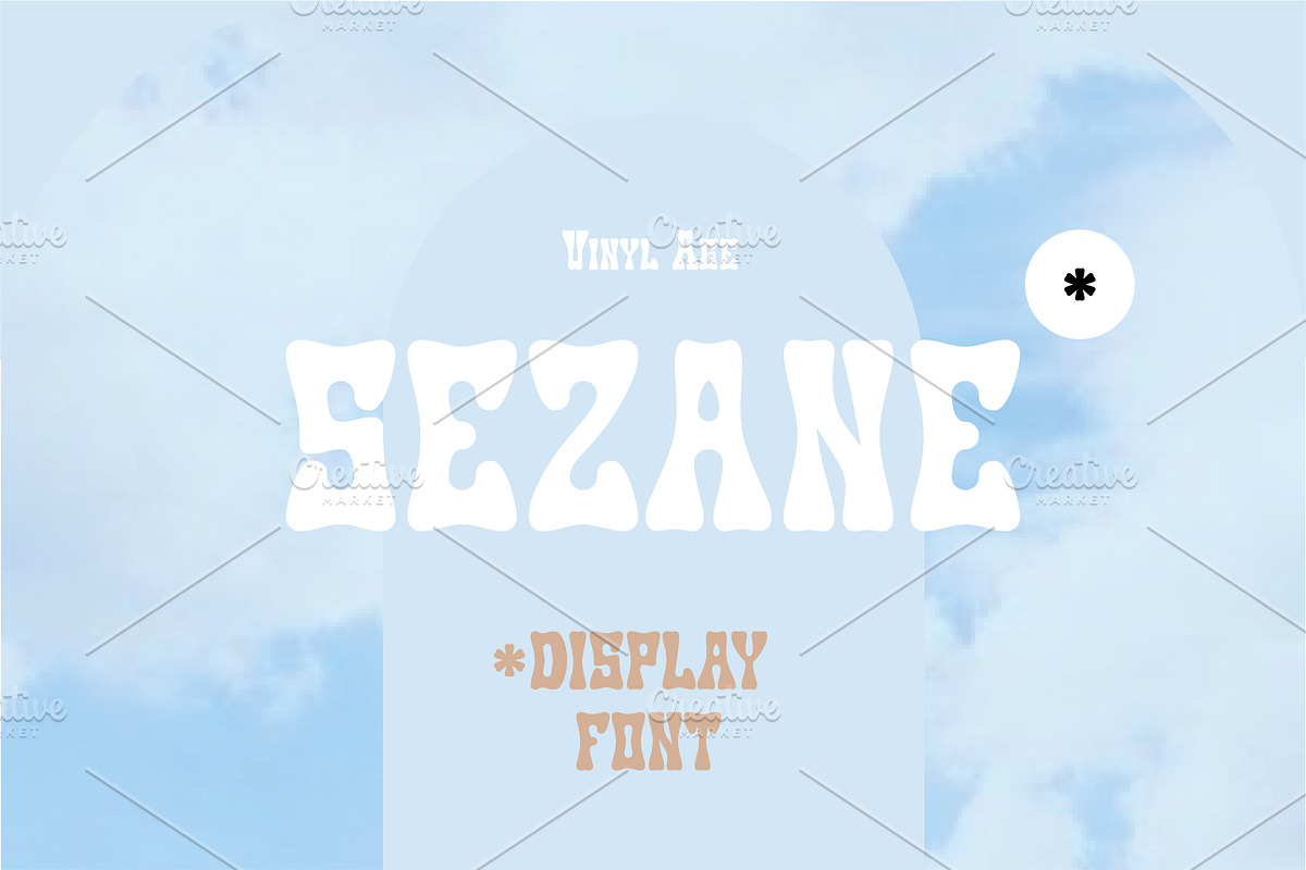Sezane Font, a Font by Mymlan Shop (Photo 1 of 7)