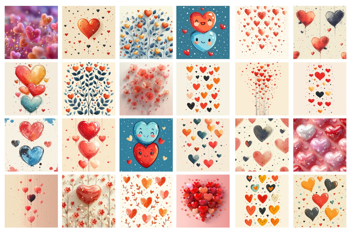 400 Valentine's Day Love backgrounds, a Background Graphic by Nocturnal Wolf (Photo 28 of 31)