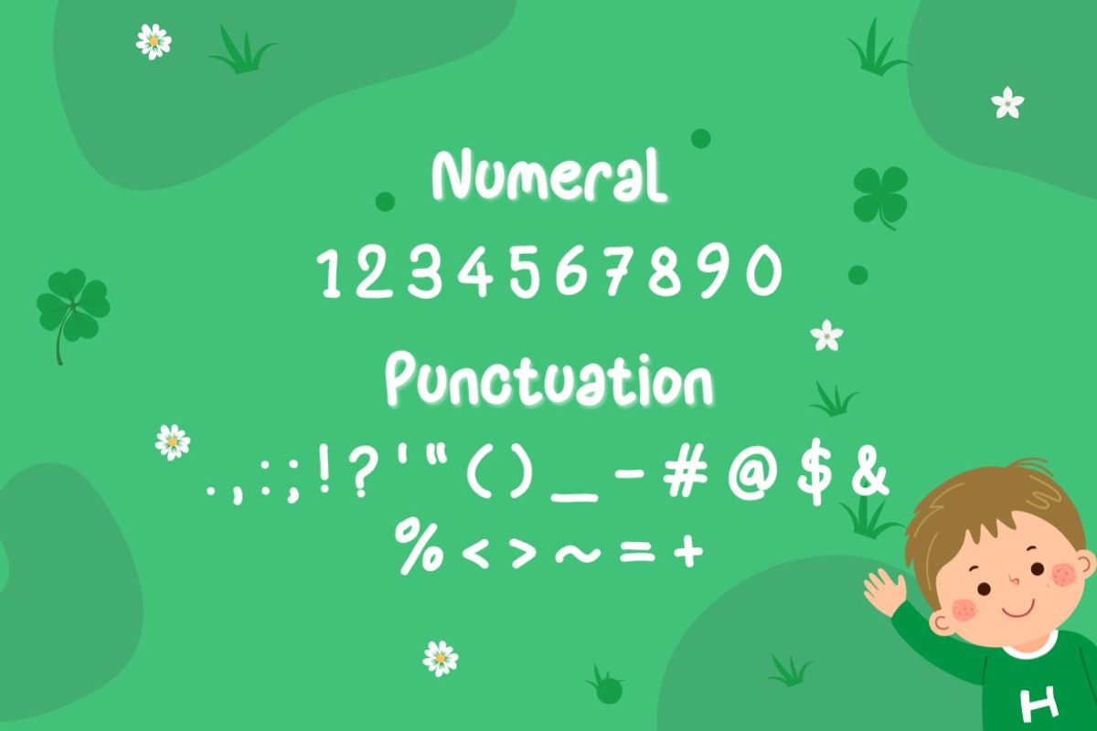 Oahyou Minna - Cute Adventure Font, a Blackletter Font by Dhabee (Photo 5 of 5)