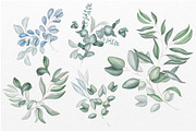 Greenery. Watercolor illustration, a Decorative Illustration by DamriNa art (Thumbnail 10 of 11)