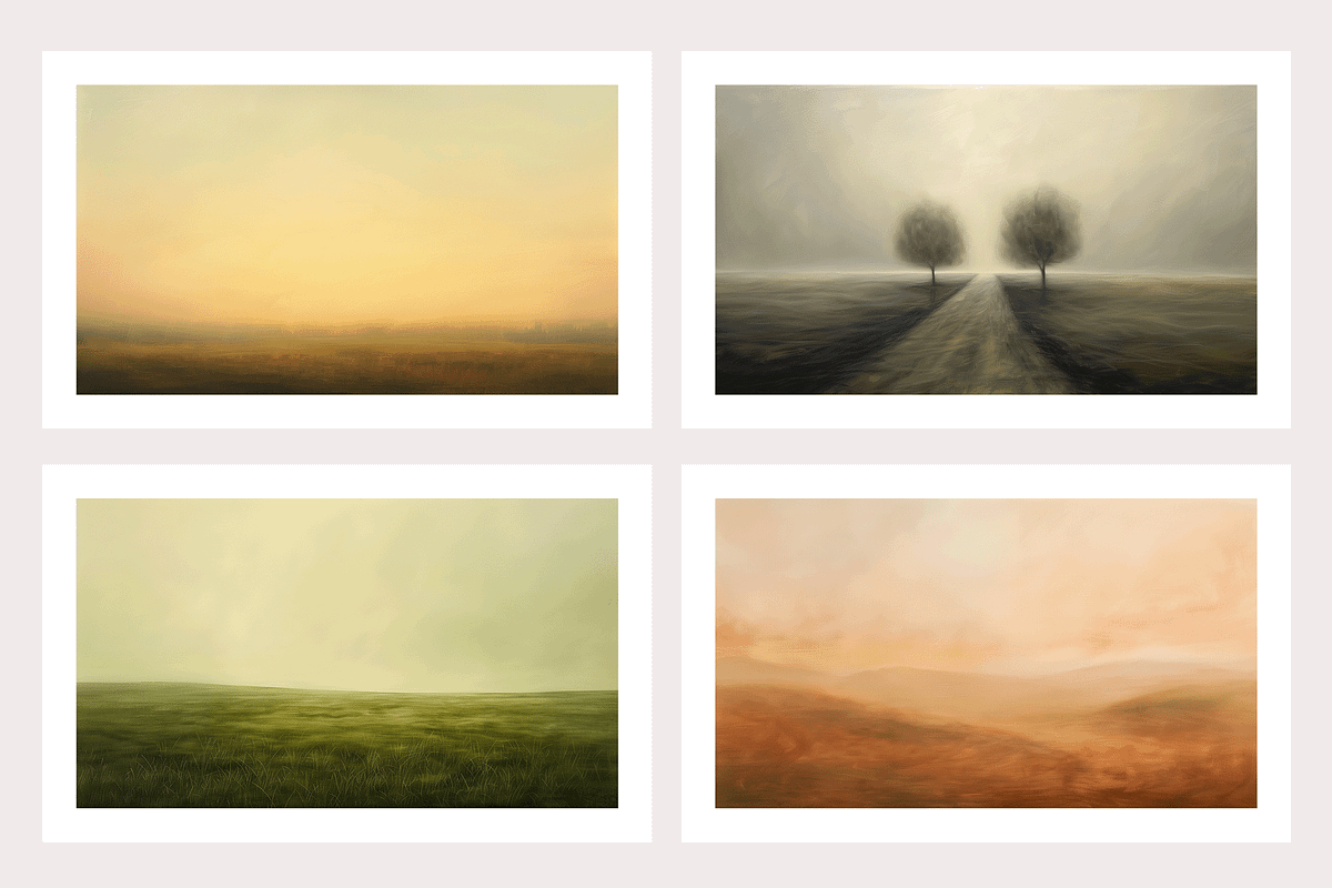 Mica Collection · Minimal Landscapes, a Background Graphic by milatovar (Photo 4 of 17)