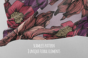 Floral seamless pattern, a Pattern Graphic by Elona Laff (Thumbnail 4 of 4)