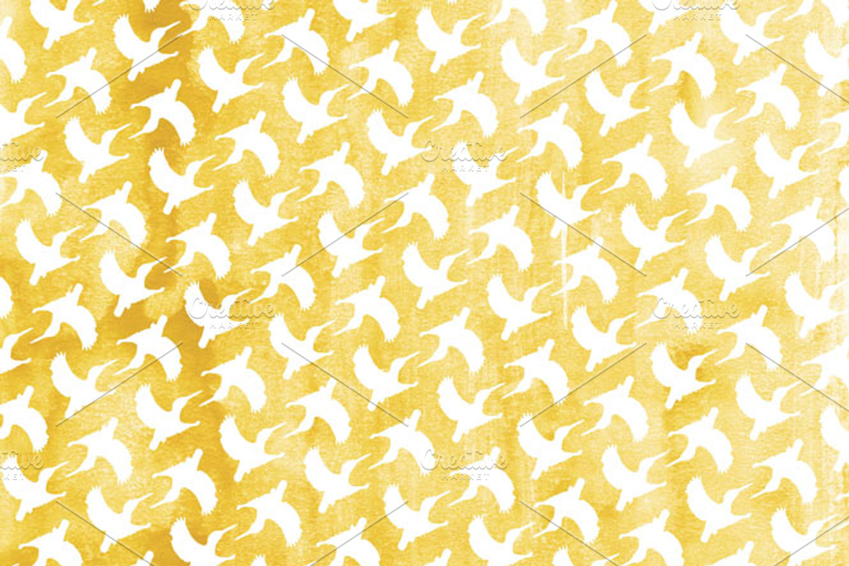 Watercolor & Gold Texture Patterns, a Pattern Graphic by Blixa 6 Studios (Photo 3 of 5)