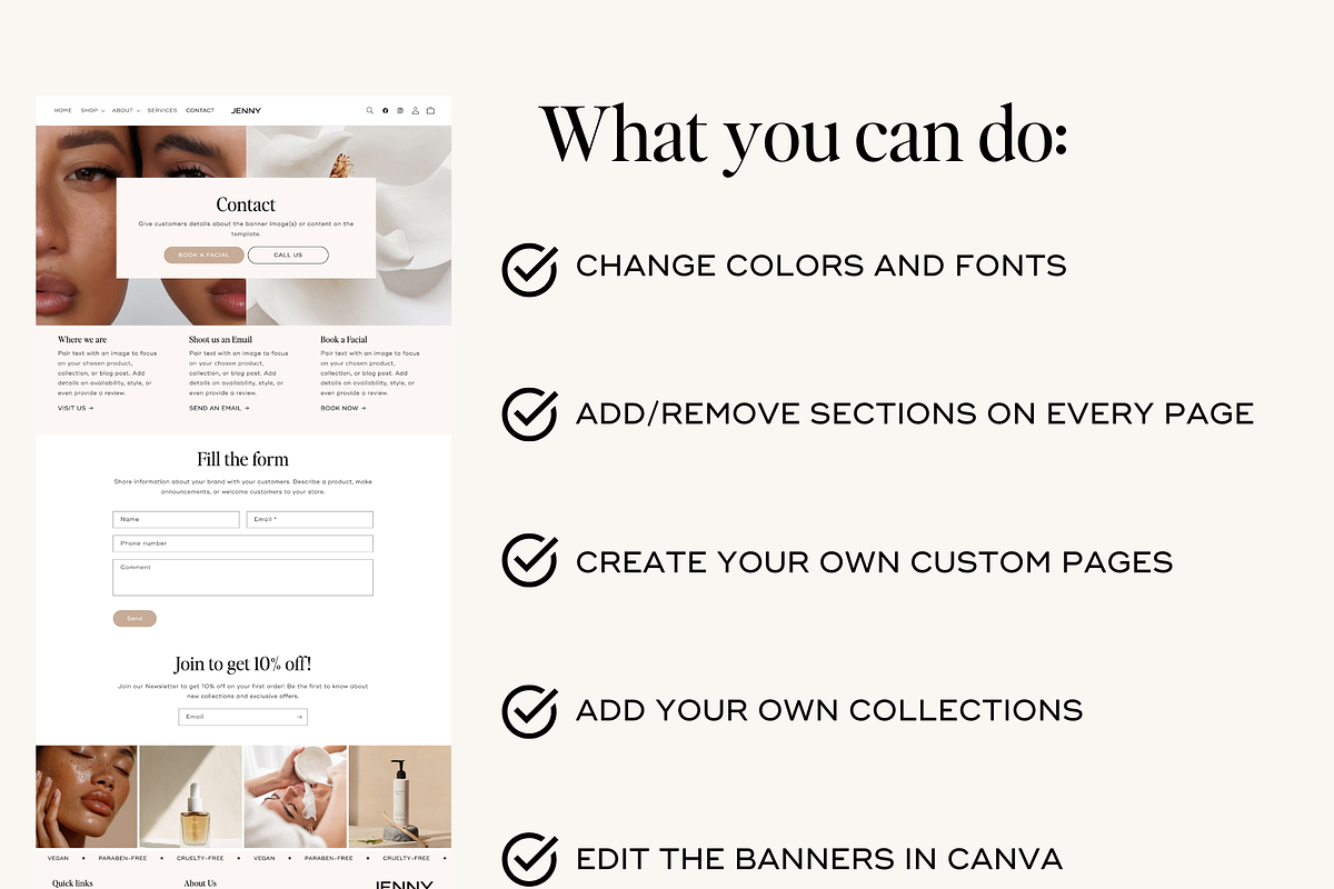 Jenny - Skincare Shopify Theme, a Shopify Template by Studio Zash (Photo 8 of 11)