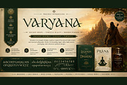Varyana, a Script Font by Art StoreID (Thumbnail 1 of 7)