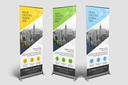 Corporate Roll-up Banner, a Marketing Template by Brochure-Market (Thumbnail 4 of 4)
