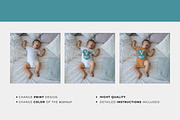 Baby Bodysuit Mockup Set + T-shirt, an Apparel Mockup by TrendkeyMockups (Thumbnail 3 of 7)