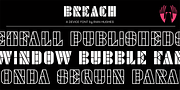 Breach, a Sans Serif Font by Device (Thumbnail 1 of 6)