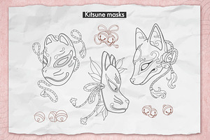 Japanese Tattoo Procreate Bundle