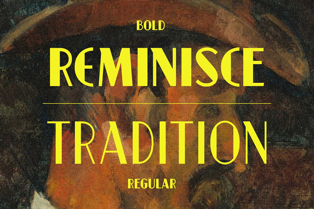 Neuford - Vintage Display, a Sans Serif Font by Arterfak Project (Photo 3 of 12)
