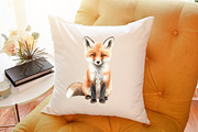 Watercolor Forest Animals - Woodland, an Illustration by Sublimation Artist (Thumbnail 6 of 6)