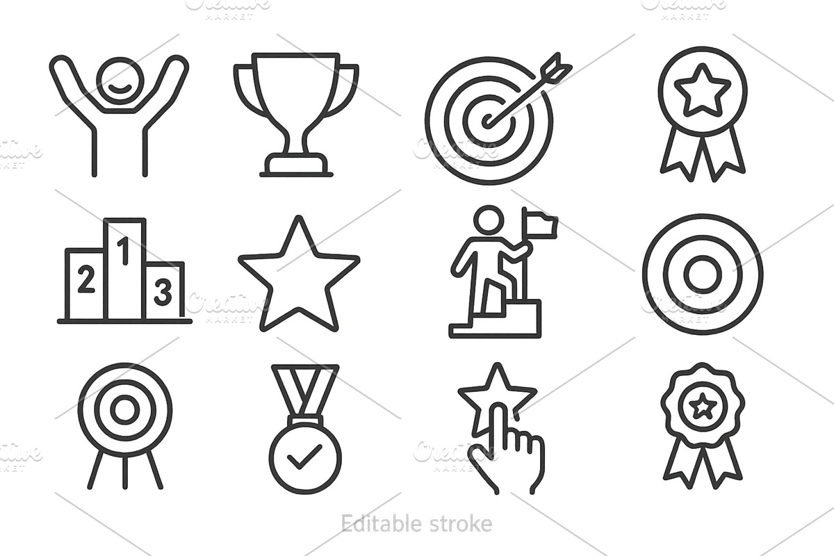 Celebrating achievements with, an Object Illustration by ZinetroN