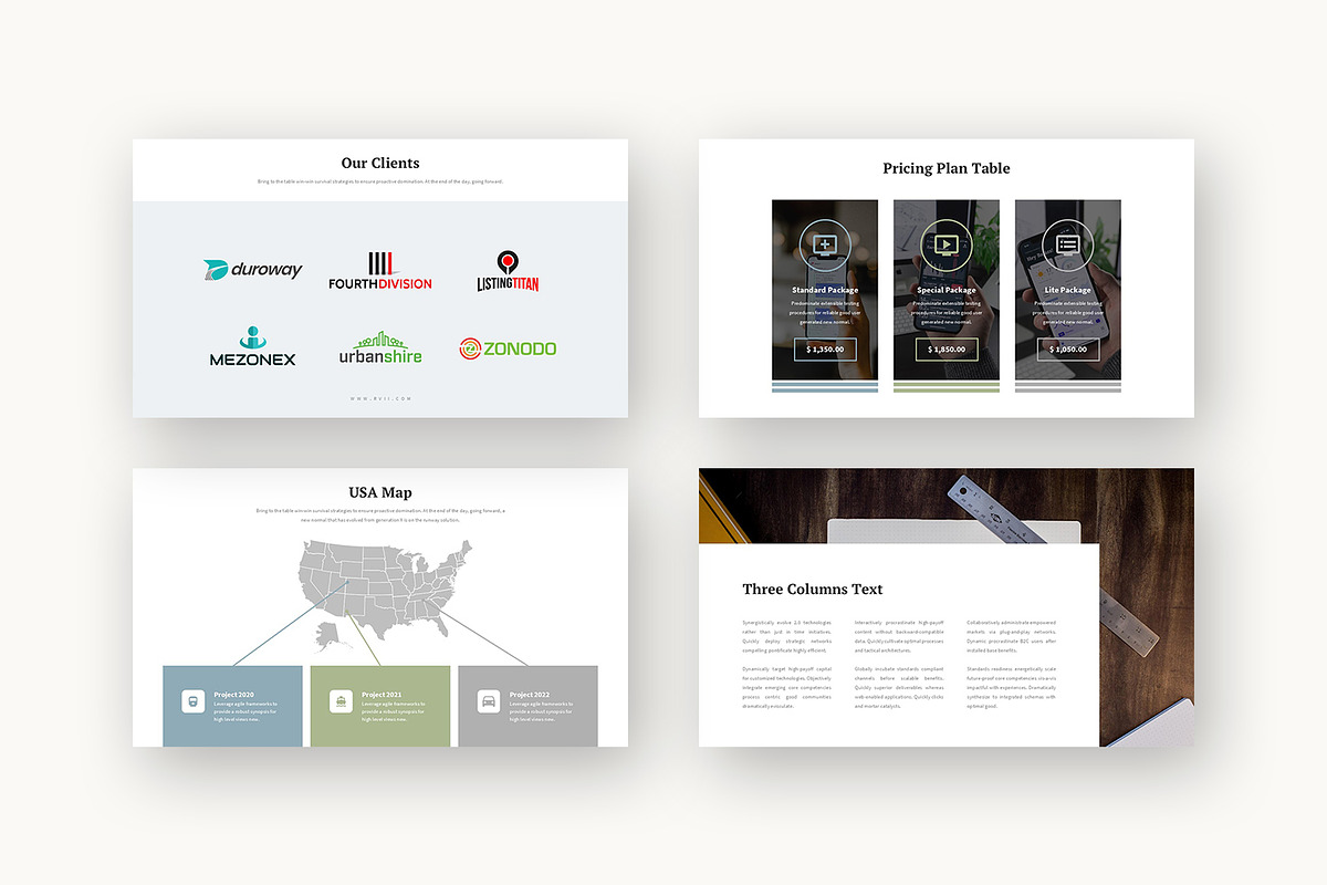 Rvii : Marketing Plan Keynote, a Presentation Template by Punkl Camp (Photo 5 of 16)