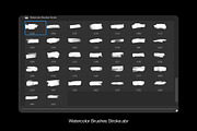 Watercolor Stroke PS Brushes, a Brush Add-On by INTENTFX (Thumbnail 3 of 3)