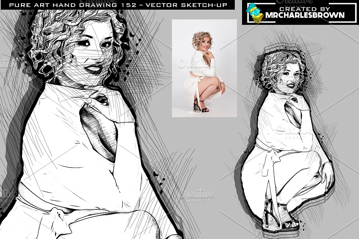 Pure Art Hand Drawing 152 preview 8