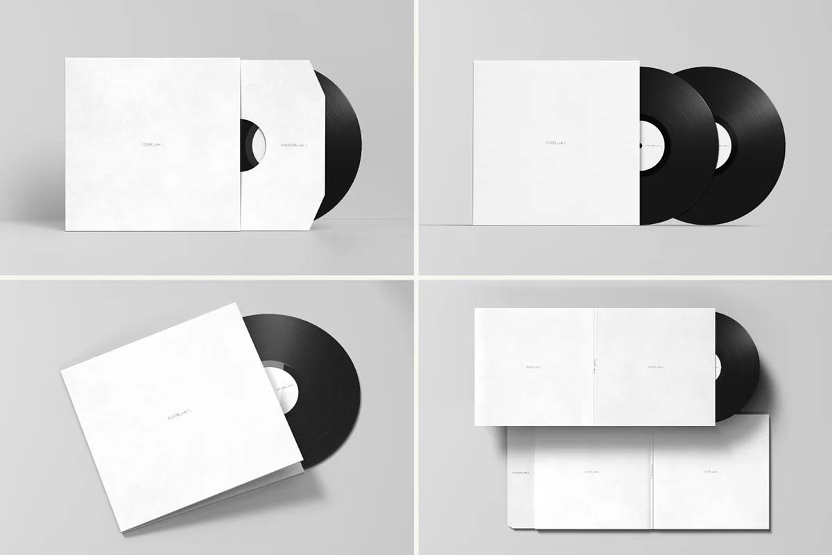 Vinyl Mock-up, a Product Mockup by BLISS DESIGN (Photo 2 of 3)