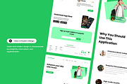 SoundScape - Music Player Landing Pa, an App Template by twinstd (Thumbnail 2 of 5)