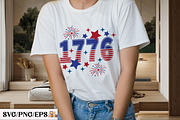 Retro 4th of July 1776 PNG SVG, a Graphic by mh_arif (Thumbnail 2 of 4)