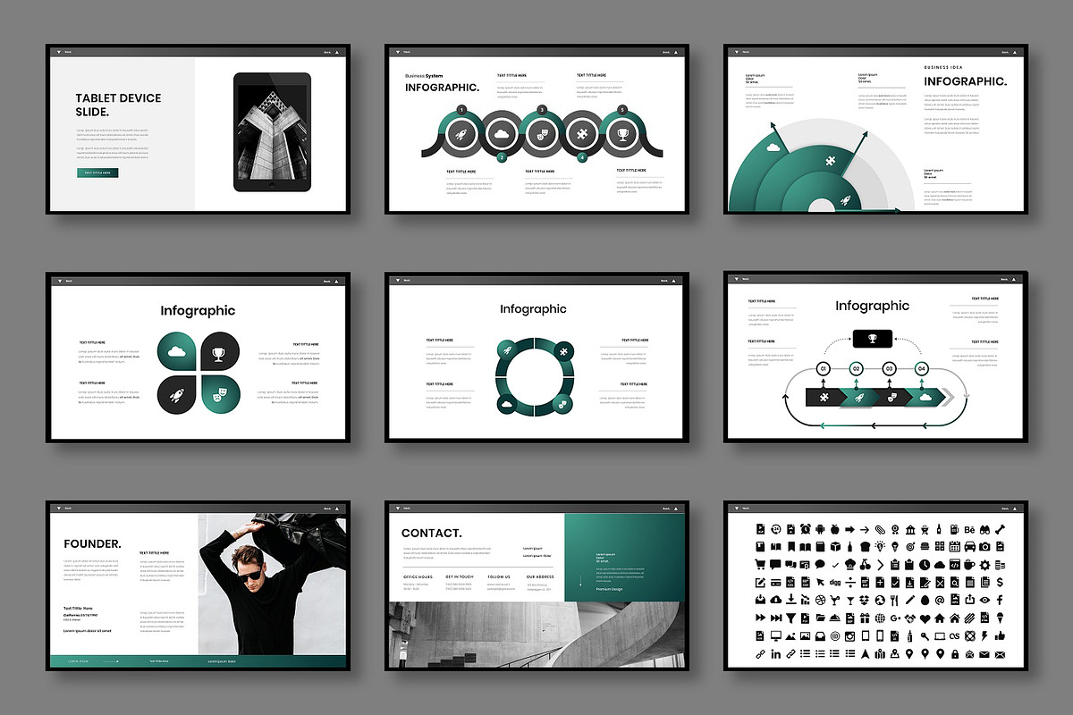 Mecha - Business Google Slide, a Presentation Template by Dens Creative Studio (Photo 5 of 6)