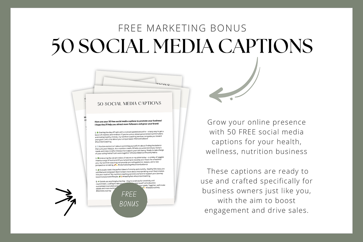 Health & Wellness Design Bundle, a Branding & Logo Template by Gebers Marketing & Design (Photo 8 of 10)
