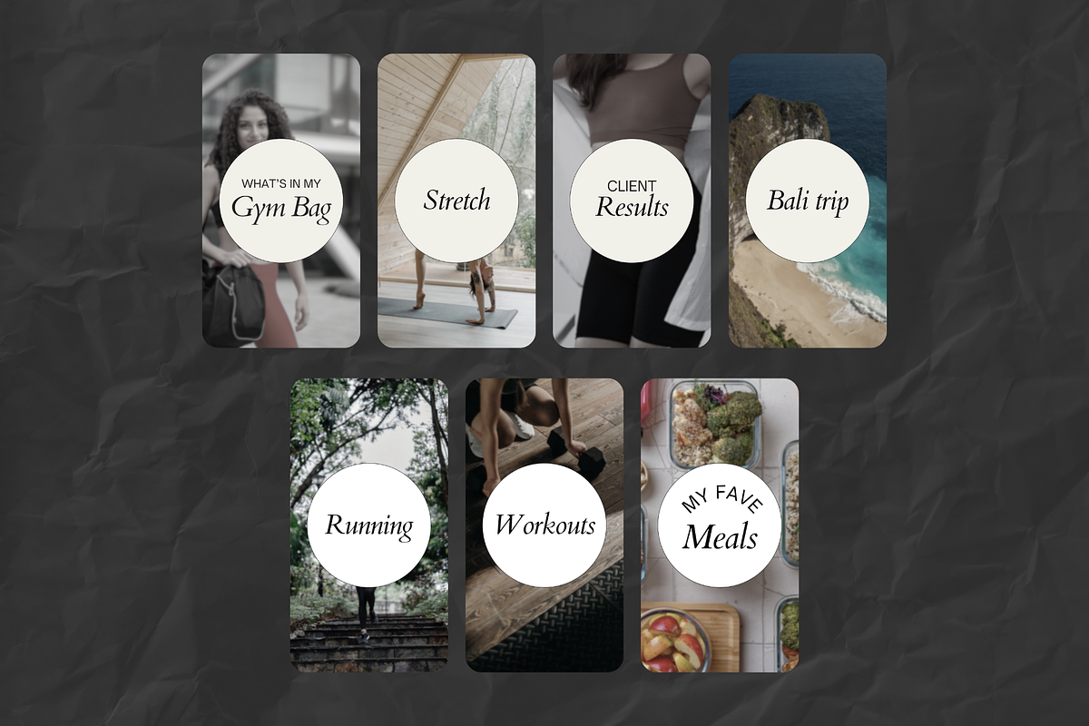 Fitness Instagram Highlight Covers, a Social Media Template by Motion Studio (Photo 4 of 7)