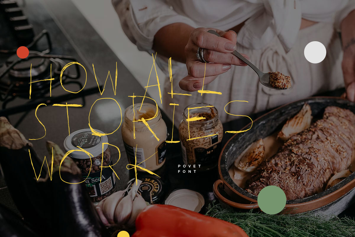 Povet • Sans and Hand, a Handwritten Font by vuuuds (Photo 6 of 11)