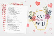 Ellie Bellie + Watercolor Kit, a Script Font by Adam Fathony (Thumbnail 5 of 12)