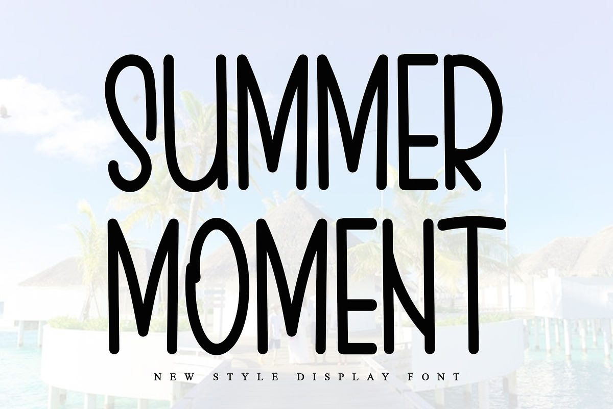 SUMMER MOMENT, a Handwritten Font by InermediaSTUDIO (Photo 1 of 6)