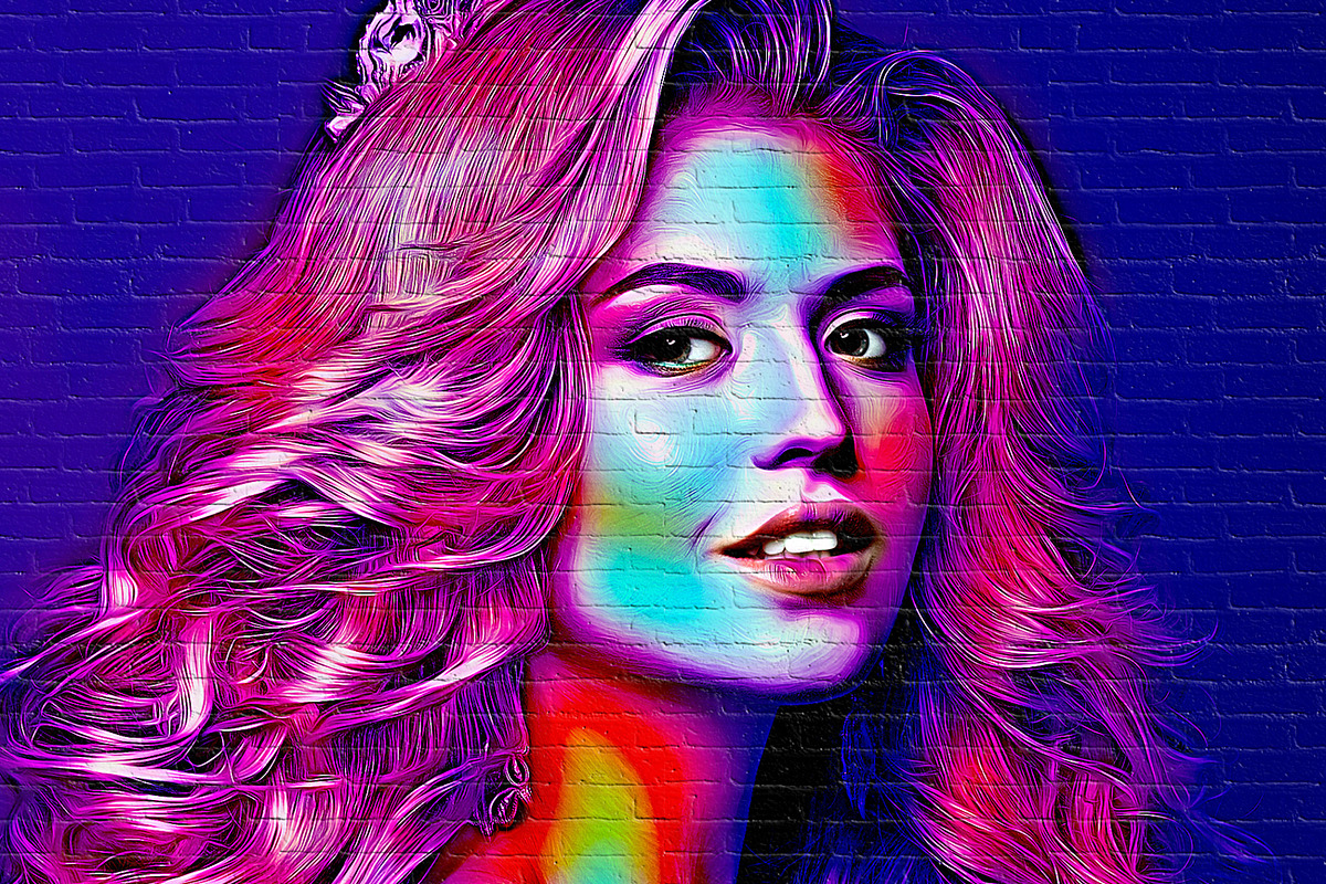 Graffiti Art Photoshop Action, an Action Add-On by MRI STUDIO (Photo 9 of 12)