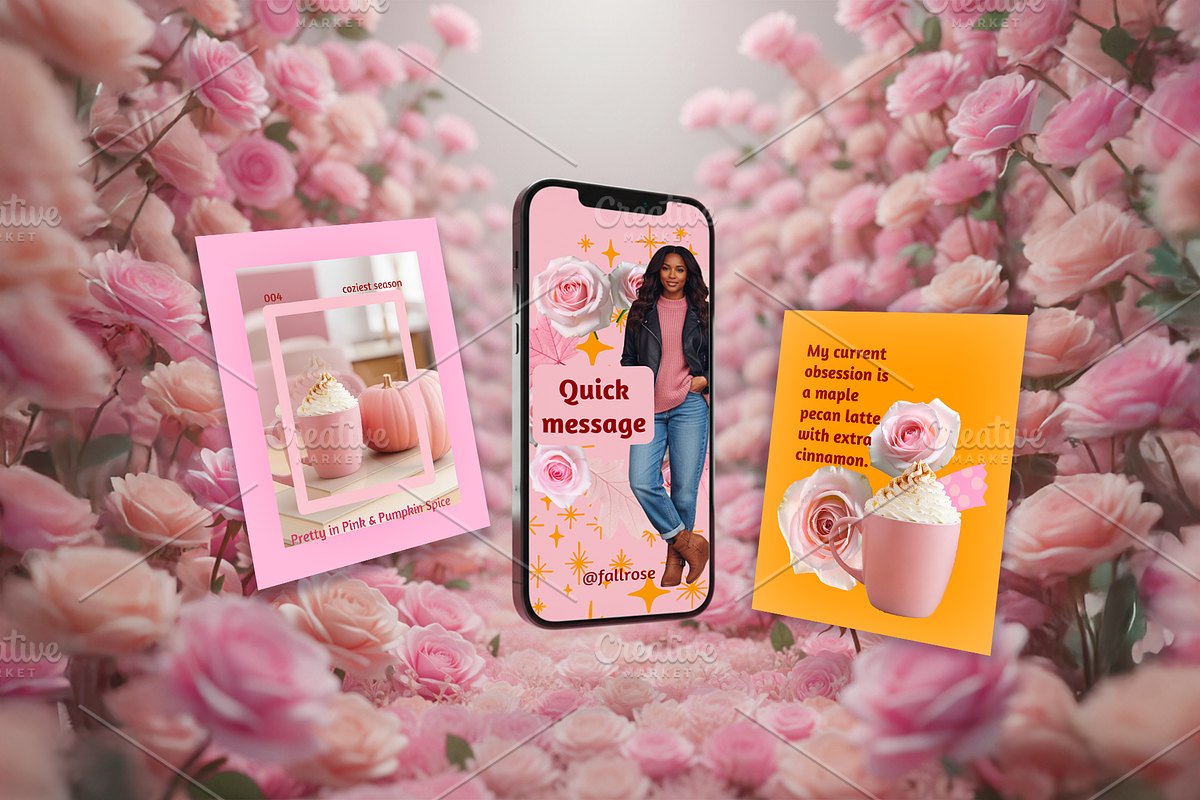 Fall Bookstagram Social Media Kit