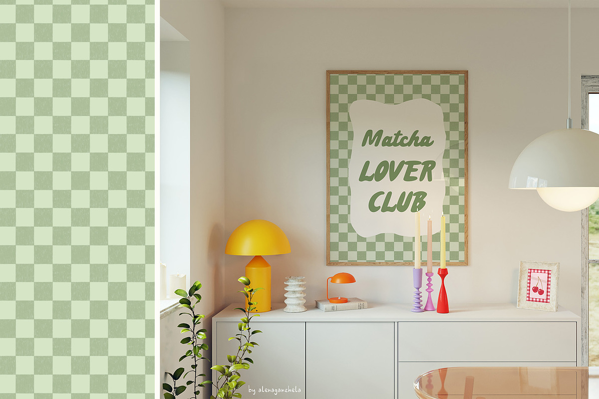 Picnic time - whimsy summer patterns, a Pattern Graphic by alenaganzhela (Photo 7 of 16)