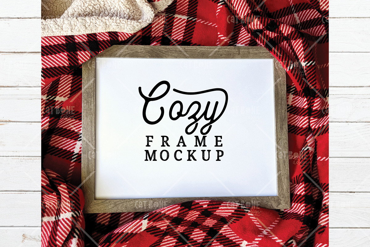 Christmas Frame Bundle 1, a Product Mockup by CatBoneDesign (Photo 17 of 18)