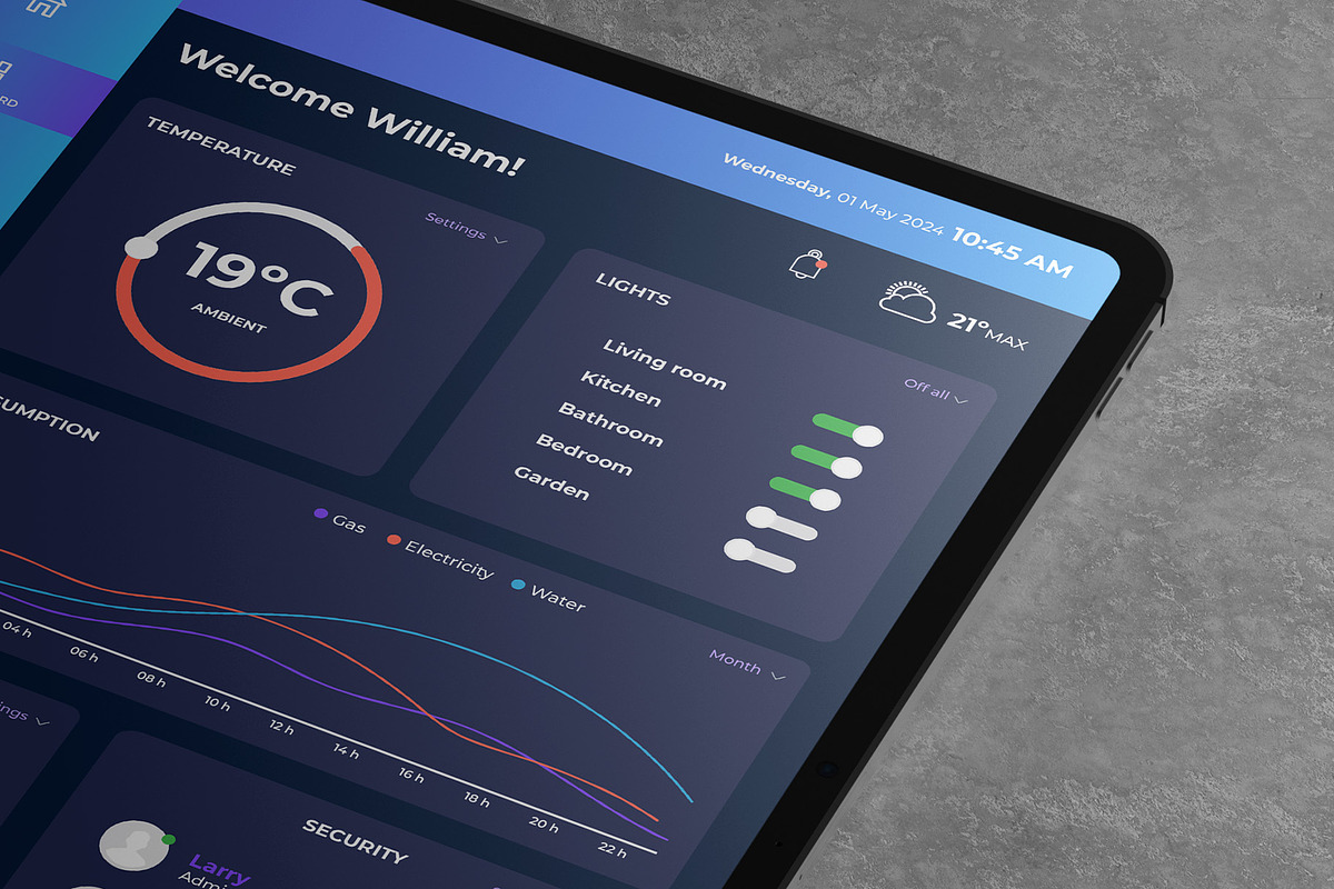Premium iPad Pro Mockup Pack 6 views, an iPad Mockup by Illusiongraphic (Photo 12 of 16)