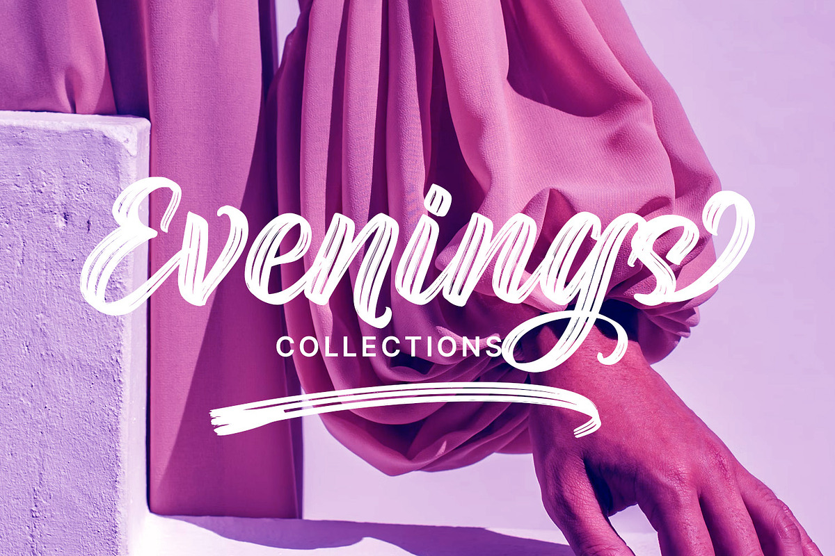 Brightora, a Script Font by Nathatype (Photo 3 of 15)