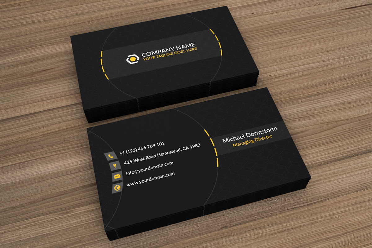 Creative Business Card 06, a Business Card Template by aykutfiliz (Photo 1 of 14)