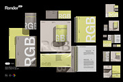 Brand Identity Mockup Set, a Product Mockup by Renderteam (Thumbnail 1 of 15)