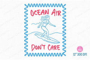 Summer Beach PNG Hand Drawn Line Art, an Illustration by Dream Creation