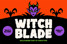 Witch Blade - Halloween Display Font