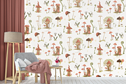 Gnomes Whimsy Pattern, a Pattern Graphic by Lady Bruniere Design (Thumbnail 6 of 8)