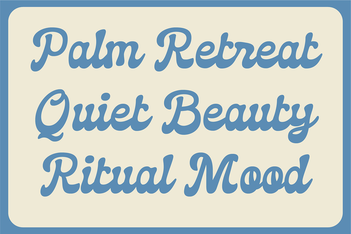 SAE Soulvera - Coastal Script, a Script Font by Saera Type (Photo 9 of 10)