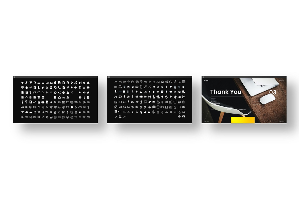 Amin – Business PowerPoint Template, a Presentation Template by Dens Creative Studio (Photo 6 of 6)