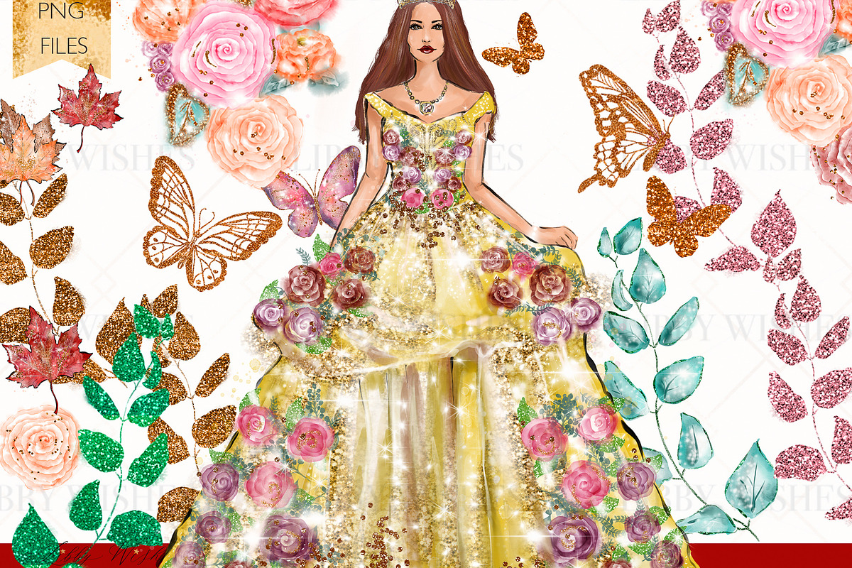 Autumn Fall Fairytale Clipart, an Illustration by Libby Wishes (Photo 5 of 6)