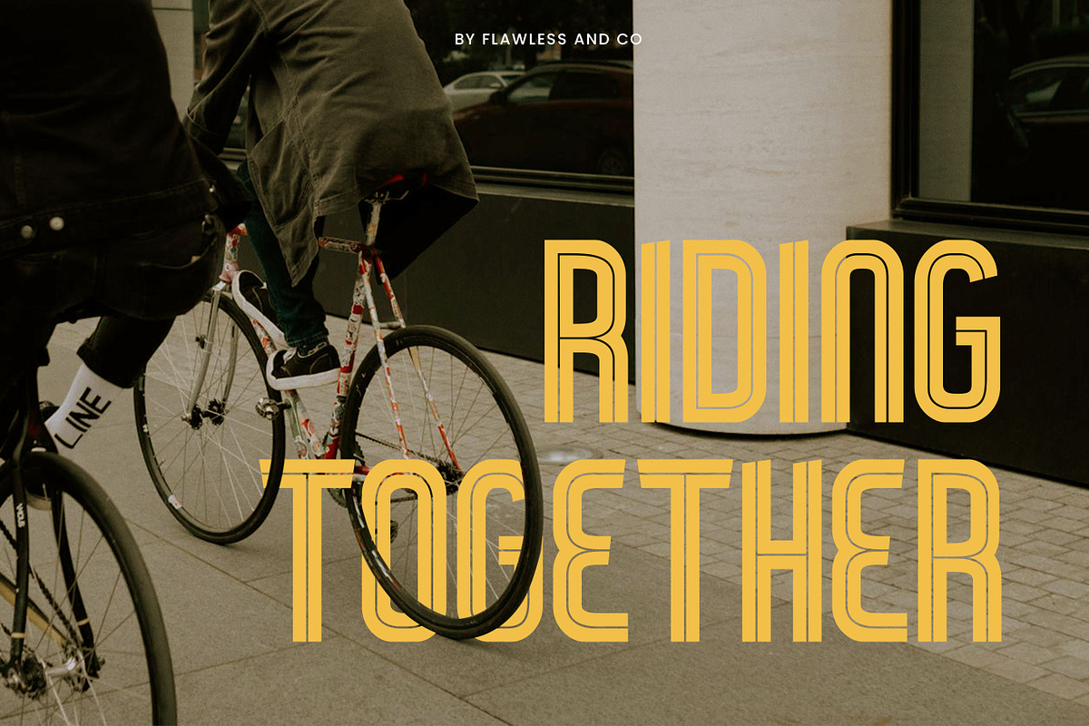 Venzira - Sports Font, a Font by Flawless And Co (Photo 4 of 11)